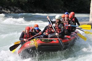 White water rafting in BC
