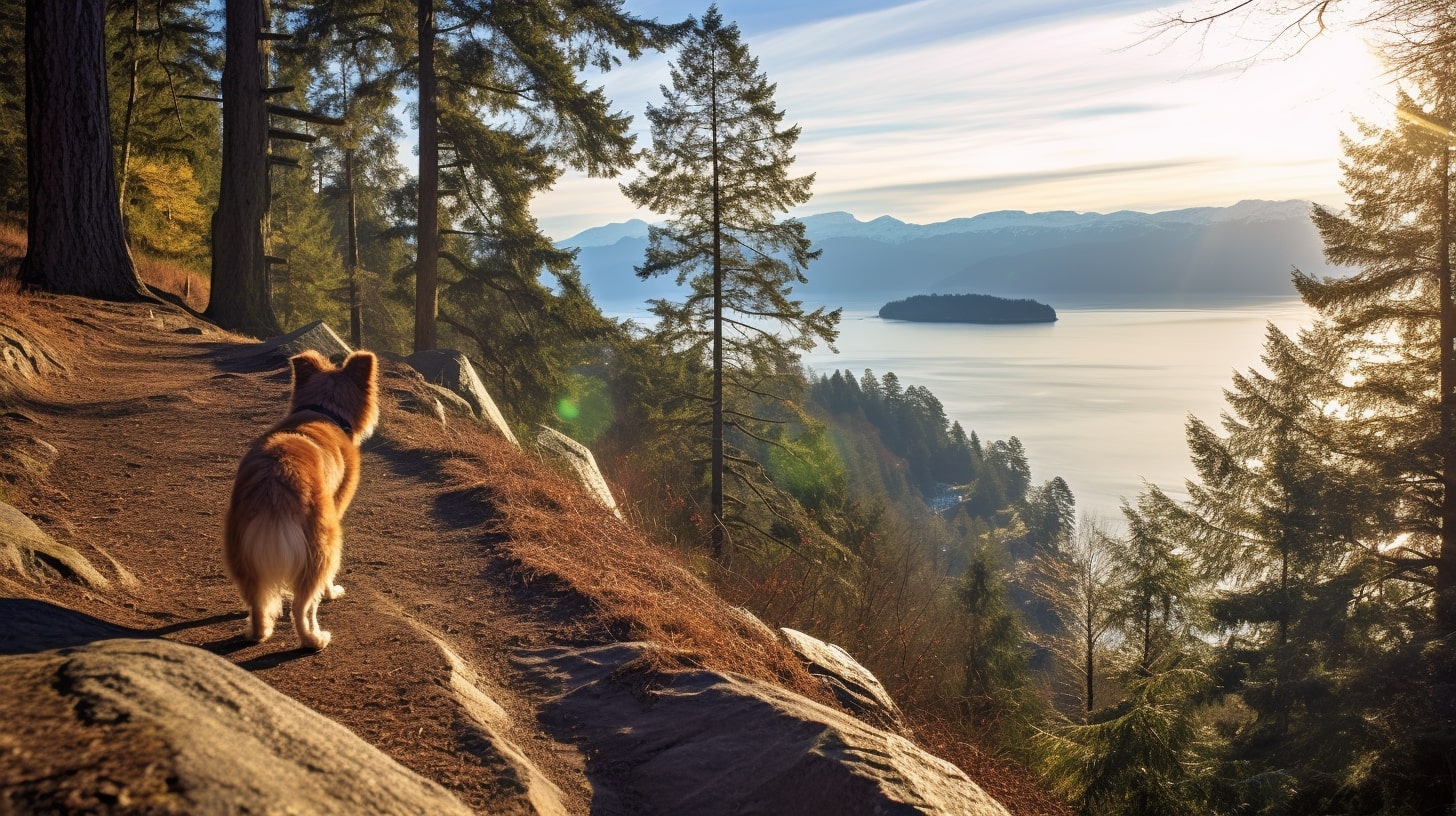 Off-leash hiking in Vancouver