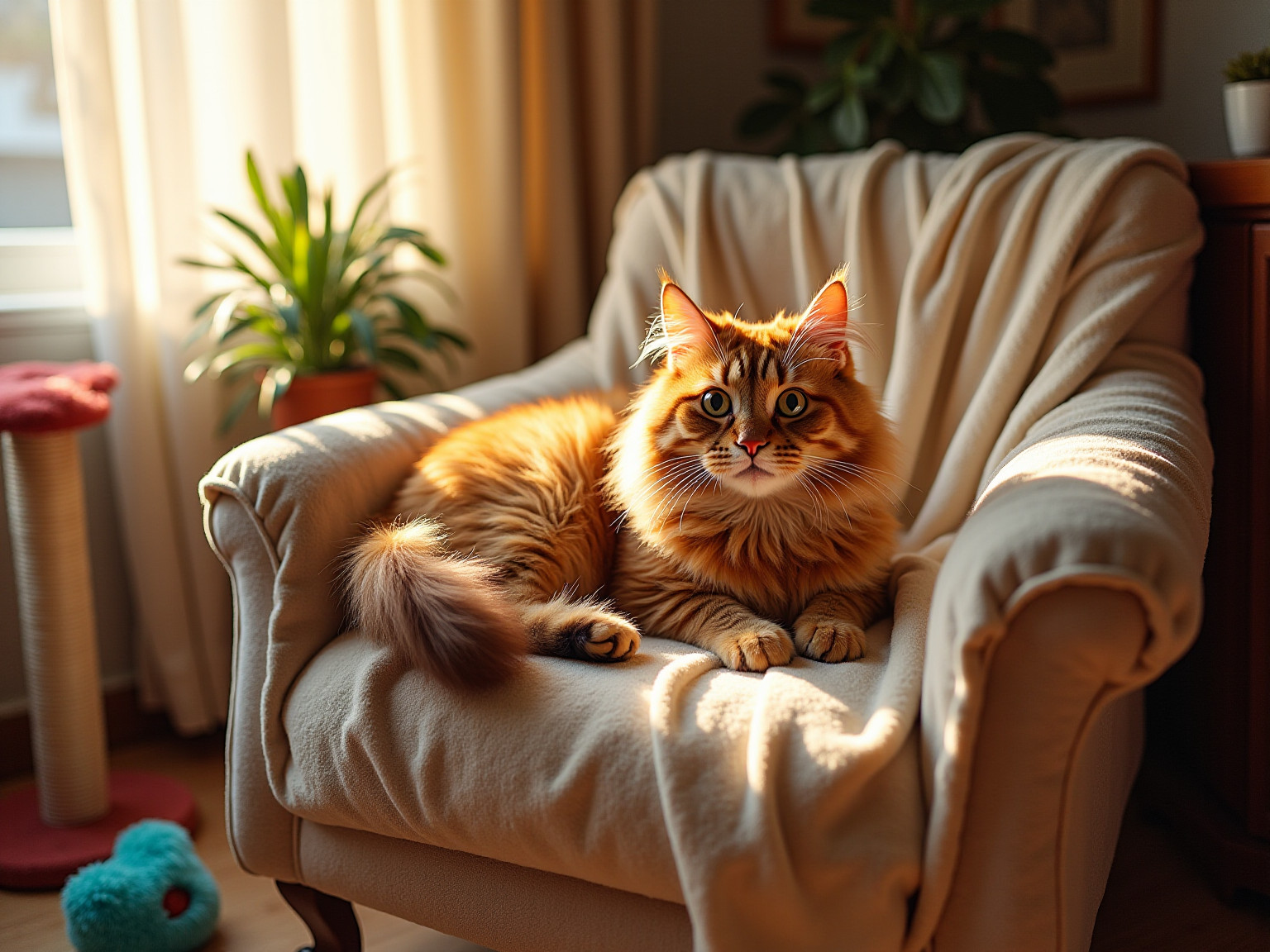 Ragamuffin Cat Indoor Setting